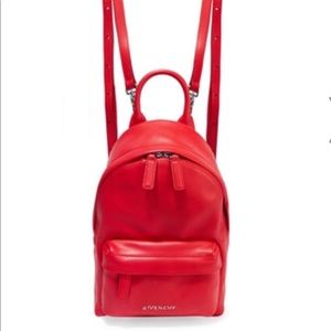 AUTHENTIC Givenchy Red Nano Small Backpack